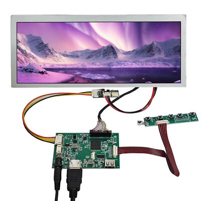 10.3 zoll 720P FHD 850 nits IPS WLED LCD Screen 50pins ,HD USB Board,180° Rotate