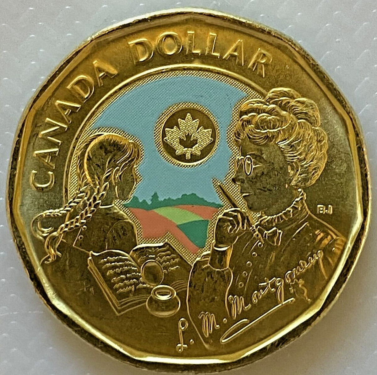 2024 CANADA 1 ONE DOLLAR 150th ANNIVERSARY BIRTH OF L.M.