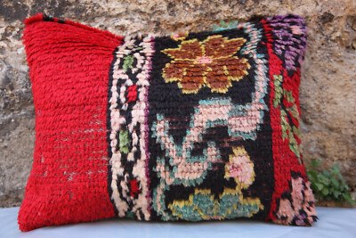 20X15 pillow,Vintage Throw pillows,sofa pillow,Authentic rug pillow,Pillow case