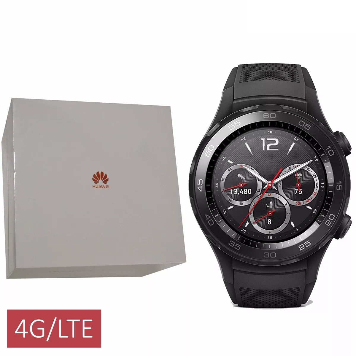 BNIB Huawei Watch 2 Sport Bluetooth + 4G/LTE Black 4GB Factory