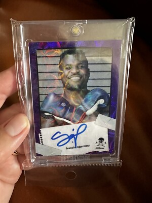 2022 Zerocool Jackass Francis Ngannou #1/1  Auto