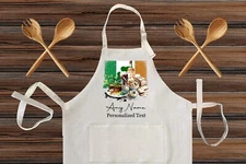 Irish Cooking Design Kitchen Apron Kitchen Burlap Apron Cooking Apron