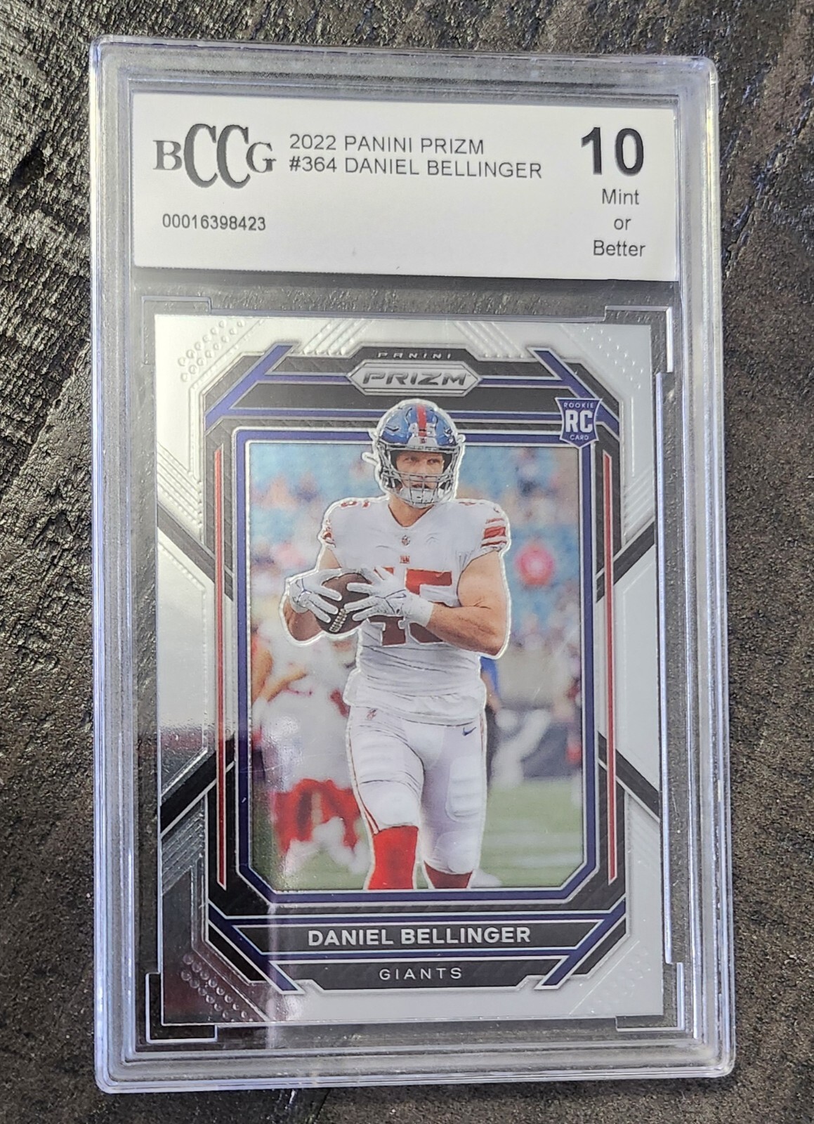 2022 Panini Prizm - Rookies Silver Prizm #364 Daniel Bellinger (RC)