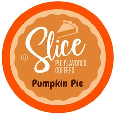 Slice Flavored Coffee Pods Compatible for Keurig 2.0 Brewers, Pumpkin Pie, 40 Ct
