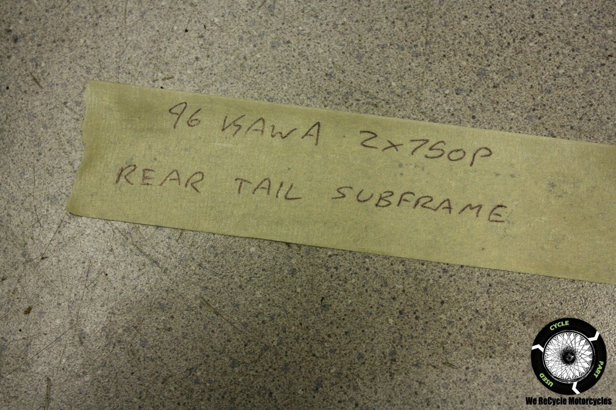 96 KAWASAKI ZX 750 P NINJA REAR TAIL SUBFRAME ZX7R ZX750 | eBay