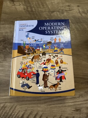 Modern Operating Systems by Andrew Tanenbaum and Herbert Bos (2014, Hardcover)