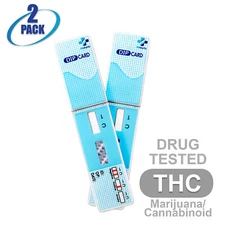 NEW Mintegrity Drug Test Marijuana/Weed/THC Dip Card Urine 2-Pack #MI-WDTH-114