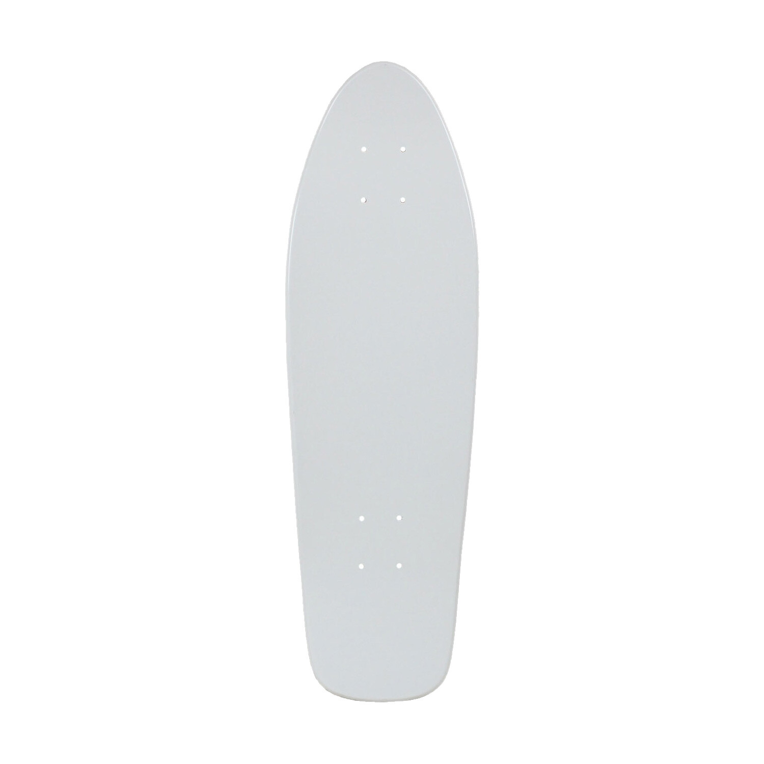 Moose Skateboard Cruiser Deck White 8" x 26.5" BRAND NEW IN SHRINK