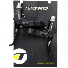 Tektro RS360A Linear Pull Bike Brake Levers Black Set / Pair MTB Hybrid