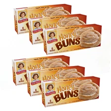 Little Debbie Honey Buns, 6 Boxes