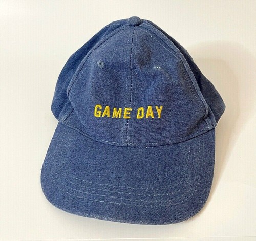 Game Day Cap Baseball Hat Color Blue 