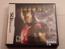 Iron Man Nintendo DS NDS Marvel Original Replacement Case/Manual Only (No Game)