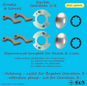 bugaboo cameleon central lock repair set