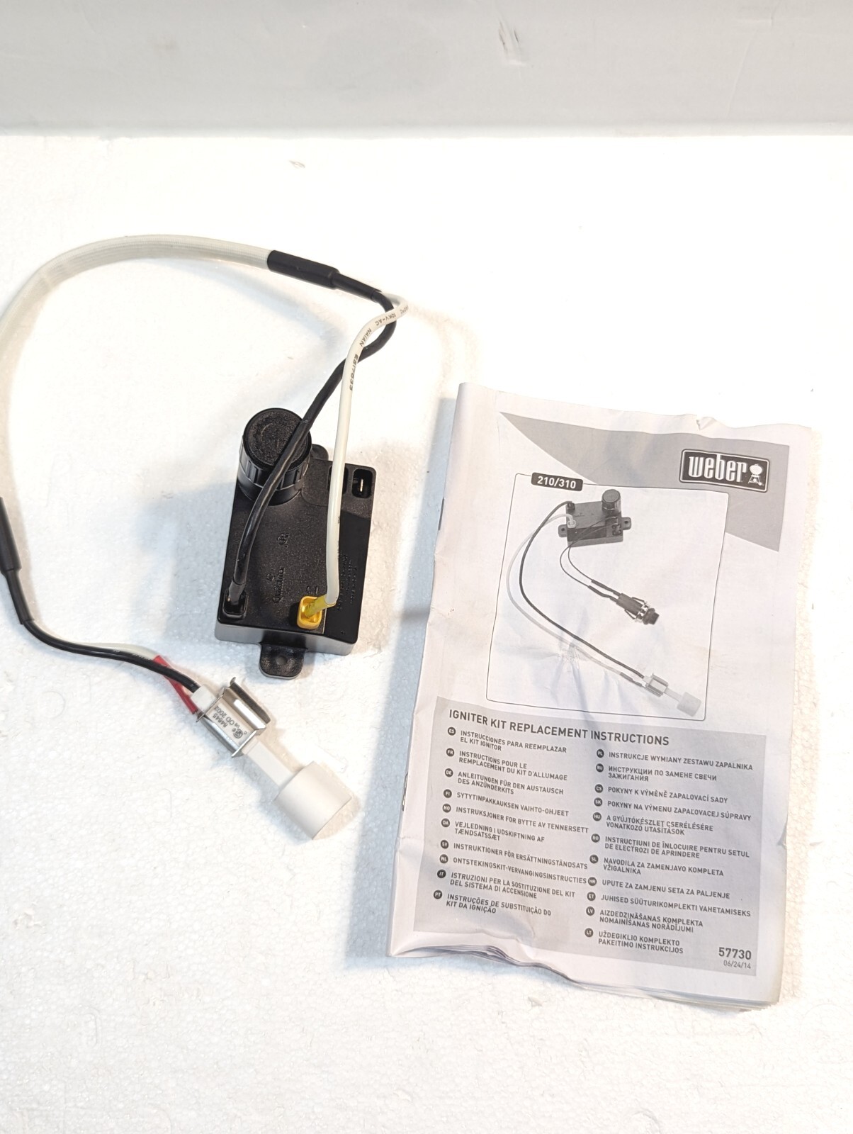 Genuine er 7642 Igniter Kit Spirit 210 / 310 Front Mounted