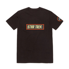 Albino and Preto Star Trek Box Tee Black Medium M BRAND NEW