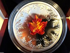 5 oz. Silver Coin – Murano Maple Leaf: Autumn Radiance – Mintage: 2,000 (2016)