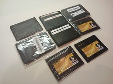 Men's Slim Credit Card Wallet Lot of 8 Units - Mostly New 