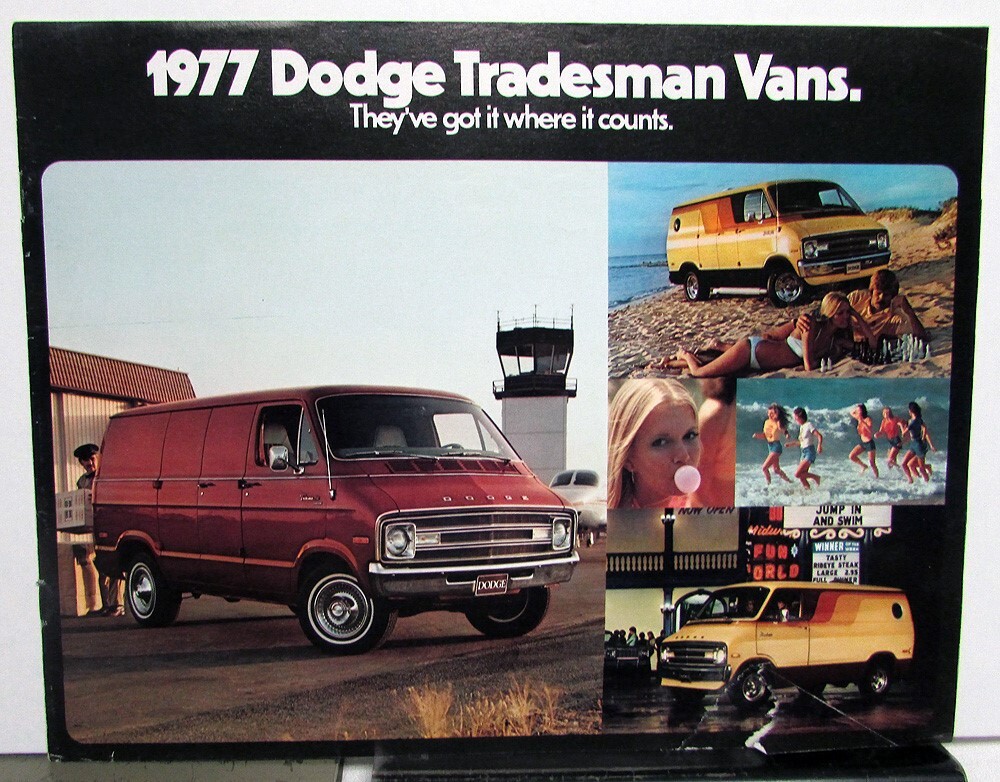 1977 Dodge Truck Tradesman Van Maxivan Street Van B100 B200 B300