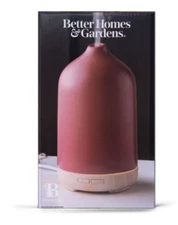 Better Homes Gardens Cool Mist Ultrasonic Aroma Diffuser Rusty Brick 180 mL