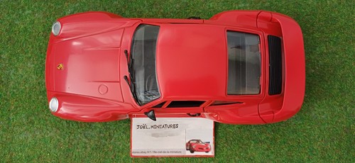 PORSCHE 959 rouge 1/18 TONKA POLISTIL voiture miniature de collection sans boite - Foto 4 di 8