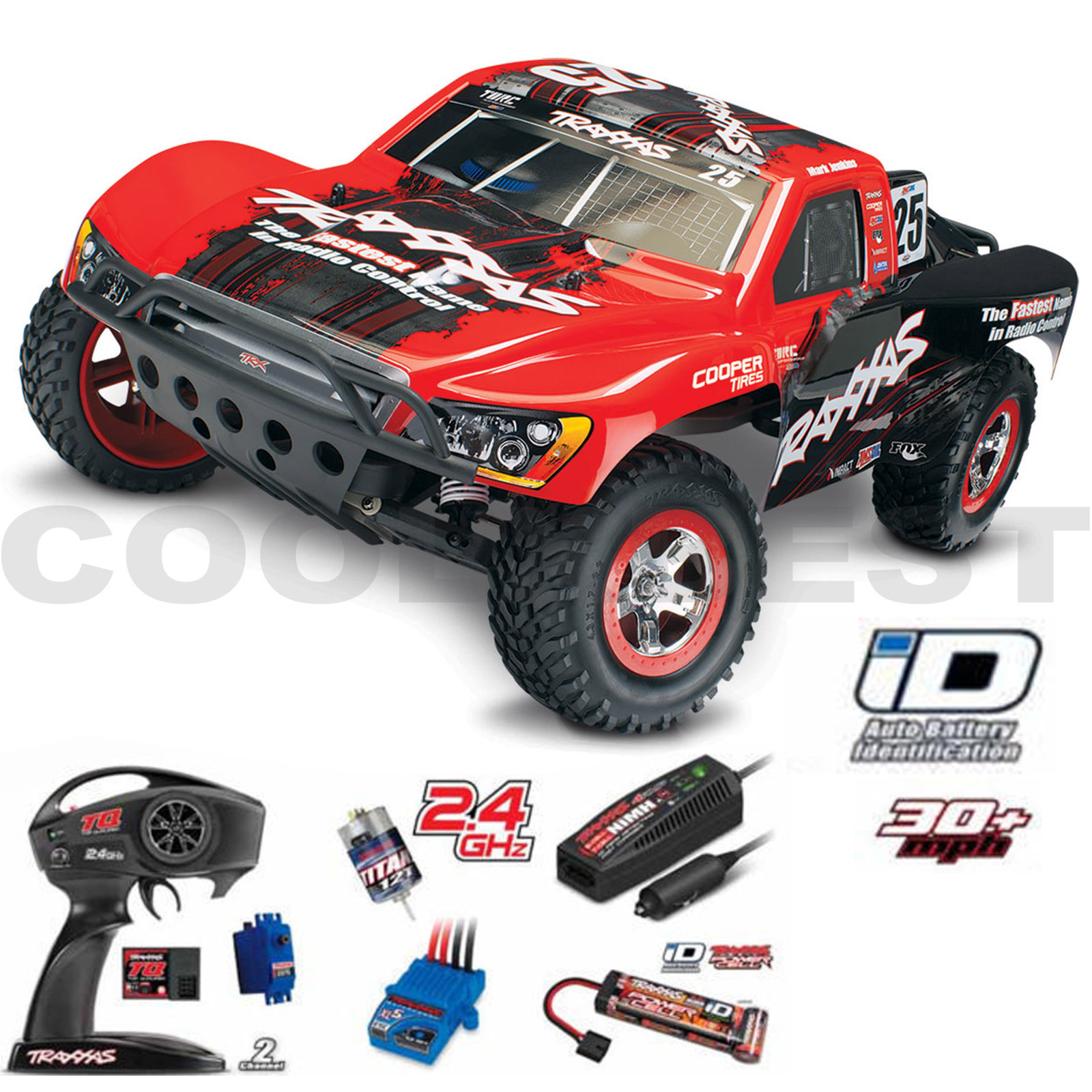 New Traxxas 1/10 Slash 2WD Mark Jenkins Edition Multi Award Winning Best  Electric SC Truck - Editors' 10 Best TQ 2.4Ghz Radio Included