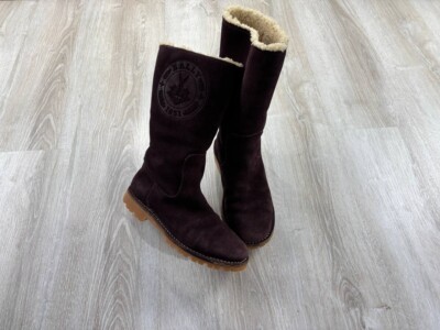 Womens boots Bally Size 38 Color Purple