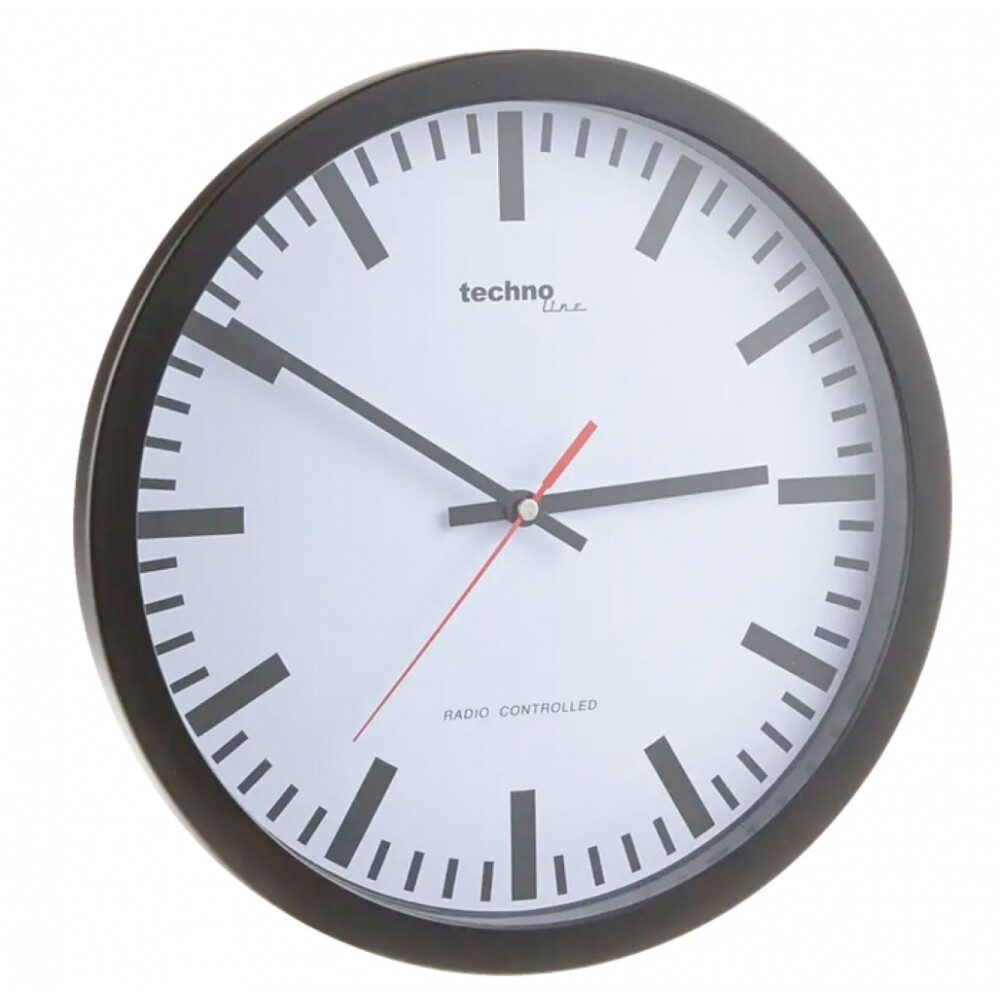 Technoline WT 8800 - Funkwanduhr - Дюрчмессер, 30 см - Аккумуляторная батарея - schwarz 
