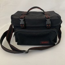 Vintage Used Diamond Camera Case Heavy Duty Padded Adjustable Inserts