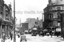 Kvv-154 Animated Street View, Drake Street, Rochdale, Lancashire 1905 . Photo