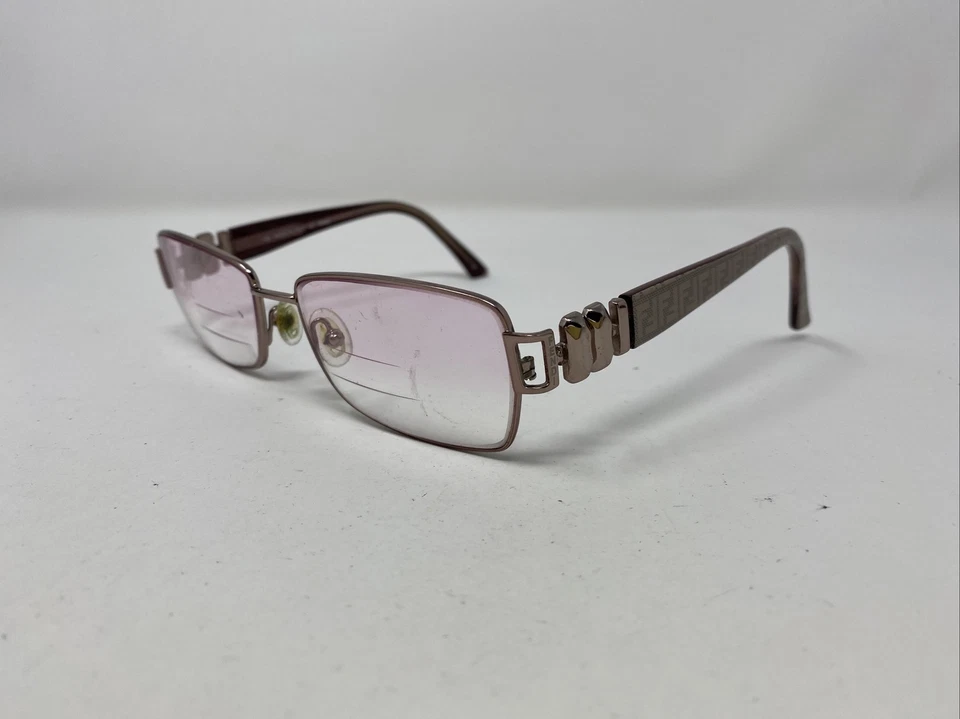 Marco de gafas FENDI F883 663 55-16-130 rosa borde completo YT82 Foto 2 de 4