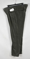 Wit  Wisdom 'Ab'Solution Corduroy Pants 16 Straight Leg Duffel Green NWT