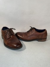 Steve Madden RARE Tailspin, Brown Leather Oxfords. Men  s 11.5 Dress Shoes.