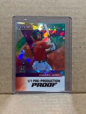 Walker Janek 2024 Leaf Vivid Baseball 1/1 Pre Production Proof