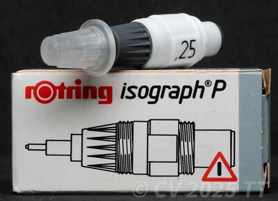 Rotring 781 025 isograph P 0,25 mm - Zeichenkegel / replacement nib - NOS