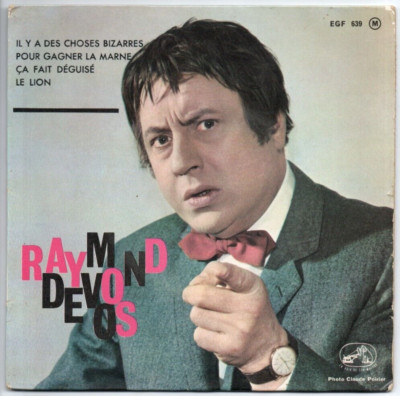 45 t EP 1963 - Raymond DEVOS - Es gibt seltsame Dinge, Um die Marne zu gewinnen