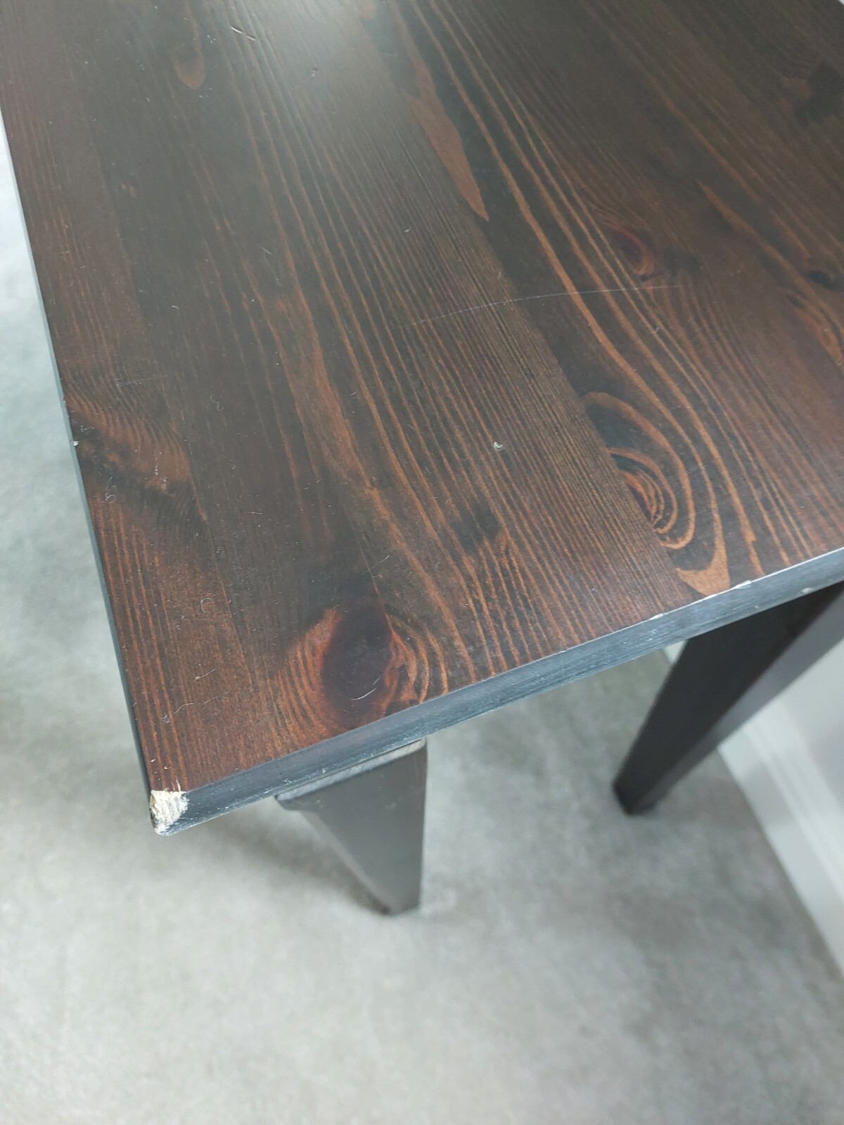 MARKOR IKEA WOODEN CONSOLE TABLE eBay