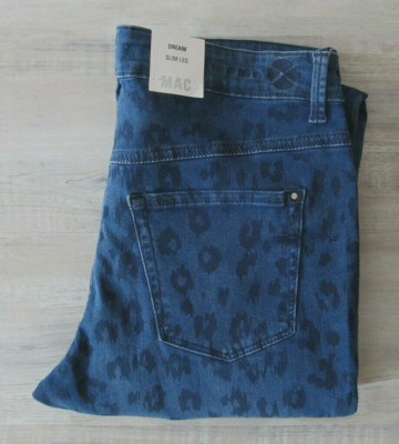 MAC DREAM CHIC 7/8 JEANS HOSE Gr. 34 36 38 40  L 27 29 blau D061 *NEU* 99,95 