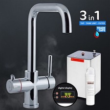 Sauber BWTAPPK3 3 in 1 Instant Boiling Hot u0026 Cold Water Kitchen Tap Filter  u0026 Tank for sale online | eBay