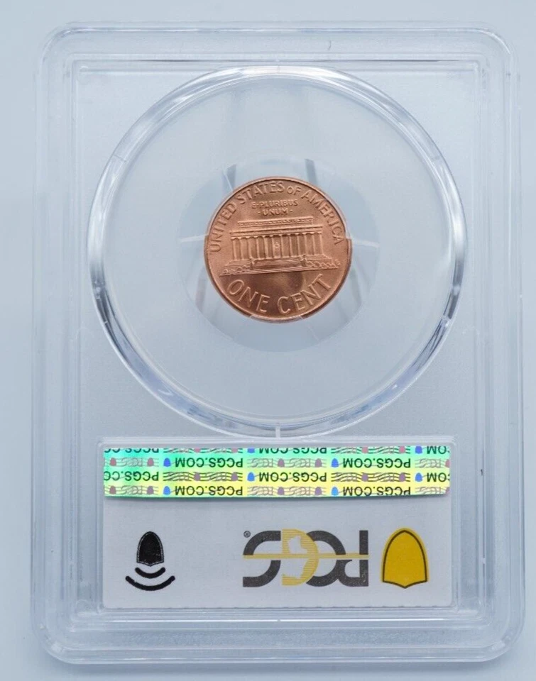 2000 1c Lincoln Memorial Cheerios Cent PCGS MS67RD with COA - U881 - Image 3 of 4