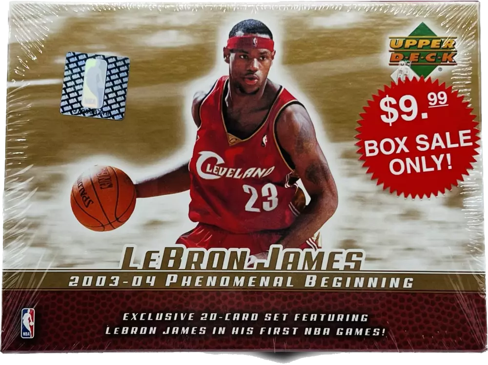 2003-04 Upper Deck Phenomenal Lebron James 20 Card Sealed Rookie