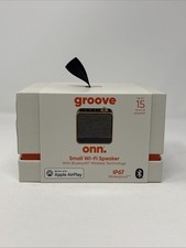 ONN Small Wi-Fi Speaker with Bluetooth Wireless Technology IP67