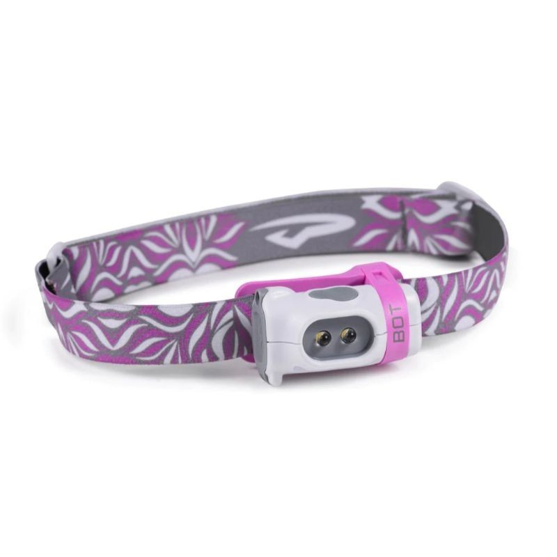Princeton Tec Bots Kids LED Head Torch - White & Pink