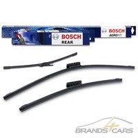 Original Bosch Aerofit Wischer Scheibenwischer + Heckwischer Vorne + Hinten