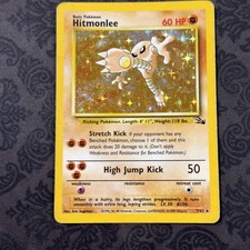 Hitmonlee 7/62 Fossil Holo B on eBay