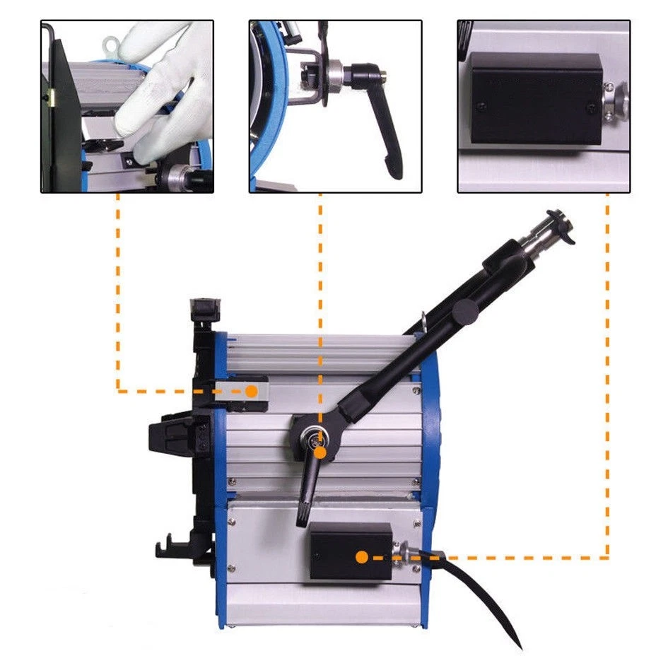 For Film Video Studio 2000W Tungsten Spot Light+Dimmer Built-in+Globe Bulb - Image 2 of 4