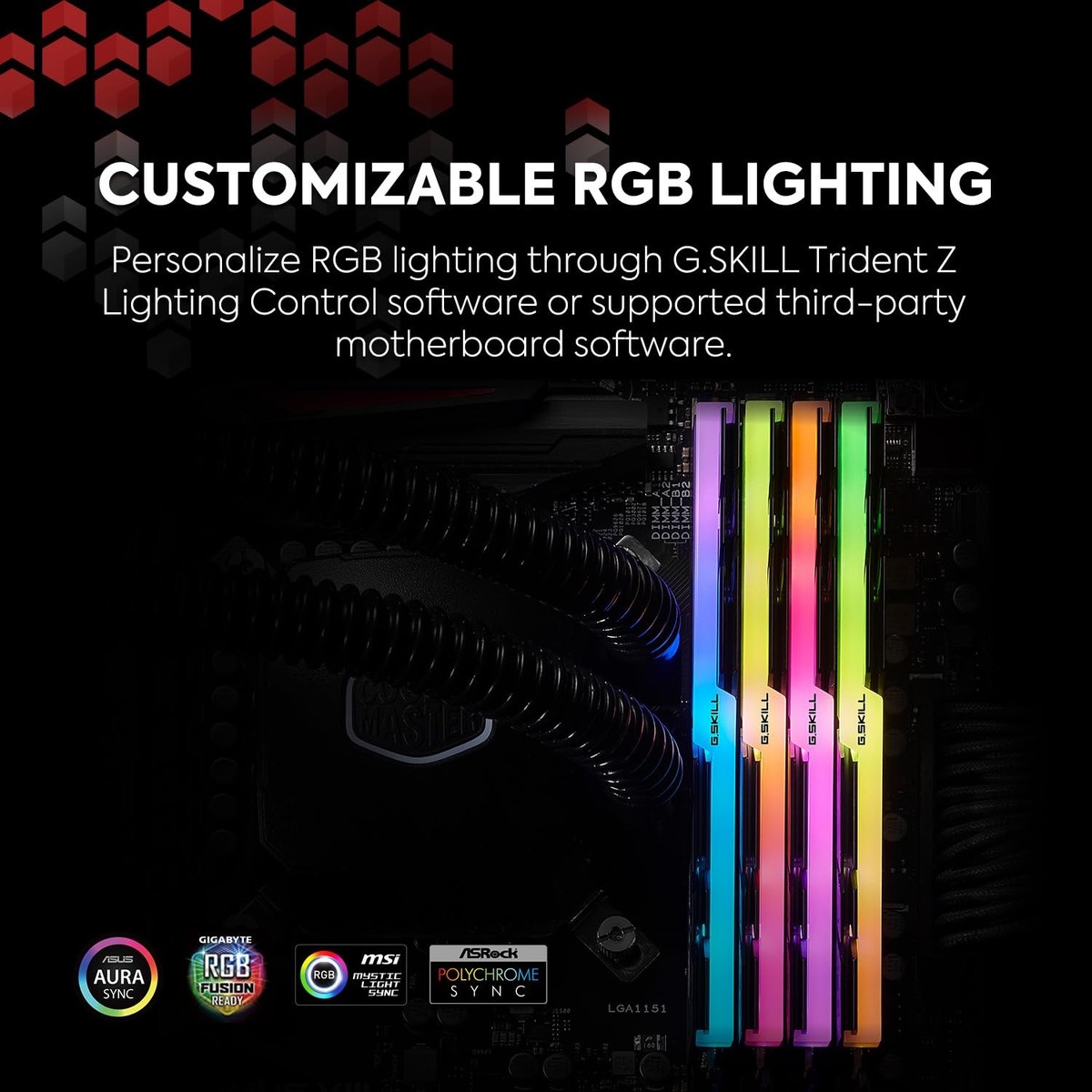 G. SKILL TridentZ RGB 32GB (2 x 16GB) PC4-25600 (DDR4-3200) Memory