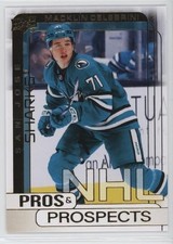 2024-25 UPPER DECK EXTENDED RC PROS PROSPECTS GOLD MACKLIN CELEBRINI SHARKS