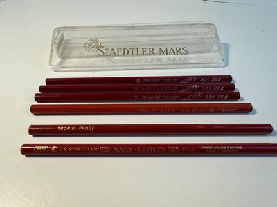 Vintage Bleistift-Konvolut | Johann Faber, Staedtler Mars Resisto, Conté FR