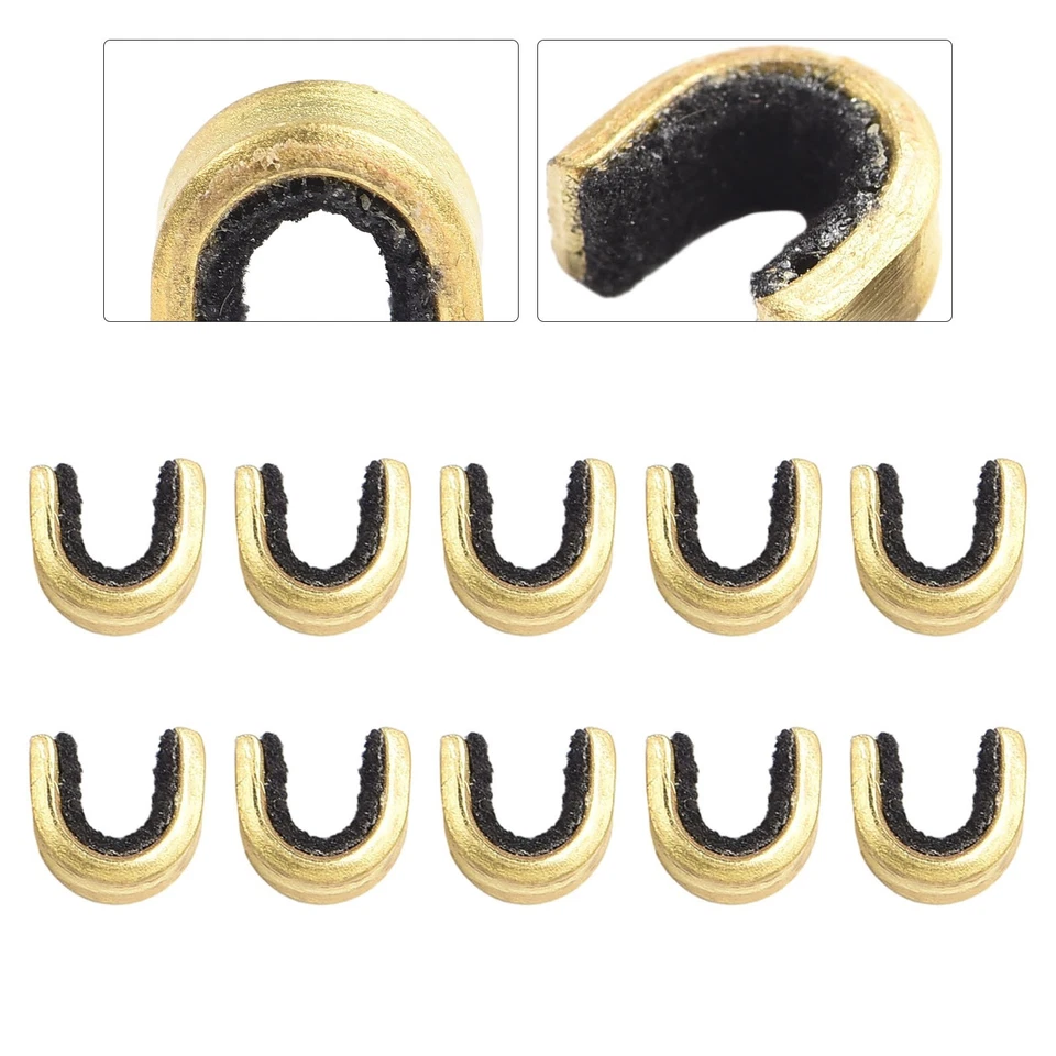 Recurve Brass Nock Nocking Point String Set Small Medium Essential Set of 5 - Image 4 of 4