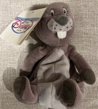 New Disney Store Winnie The Pooh Gopher 8" Mini Bean Bag Plush